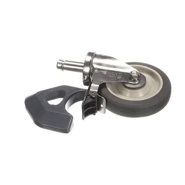 5 SS Stem Caster W/Brake Replacement 5MPBXGSA for Intermetro
