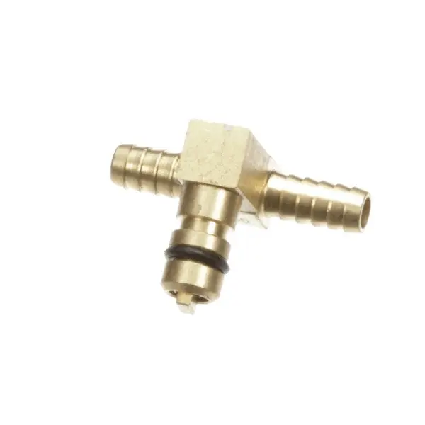FLOJET BRASS 1/4 BARB OFFSET T Replacement 1522-000 for Lancer Juice Machines