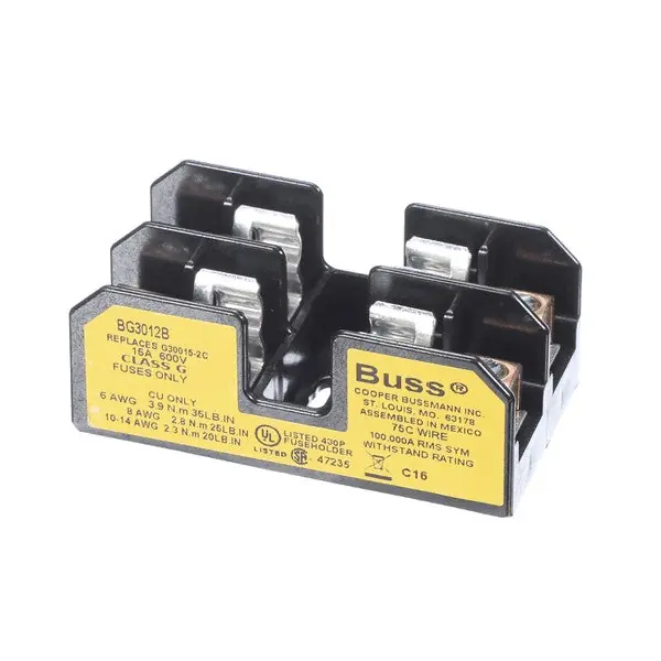 FUSE HOLDER 2POL Replacement 40.01.487P for Rational Cooking Systems