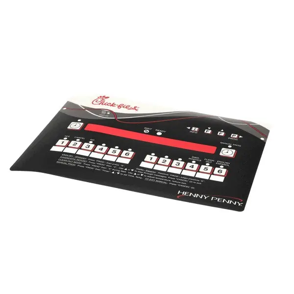 Control Panel Decal Replacement 97552 for Henny Penny