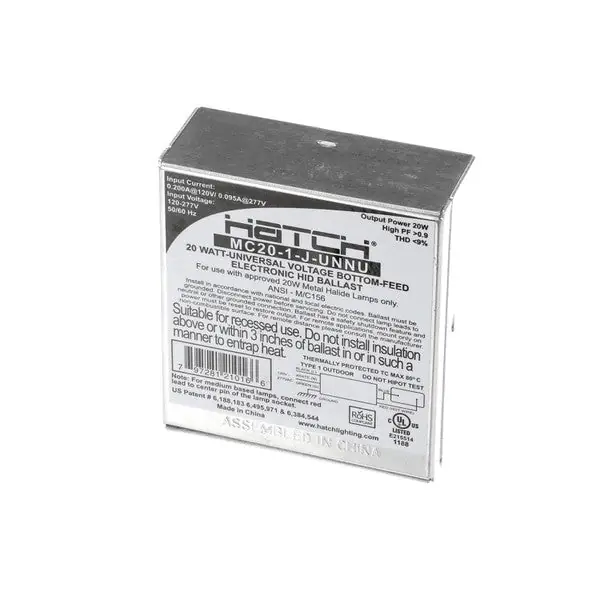 Single Ballast Replacement 5-9601 for Structural Concepts