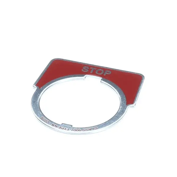 Stop Nameplate Replacement A31-306 for Falcon
