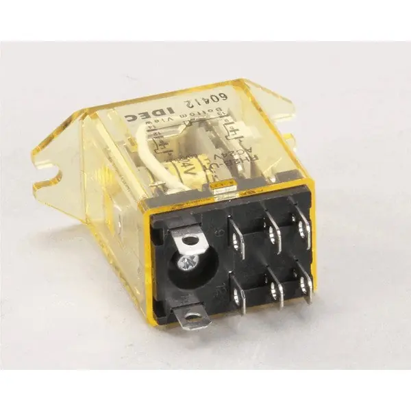 RELAY 24V AC FLANGE MOUNTED Replacement 18A034 for Ultrafryer