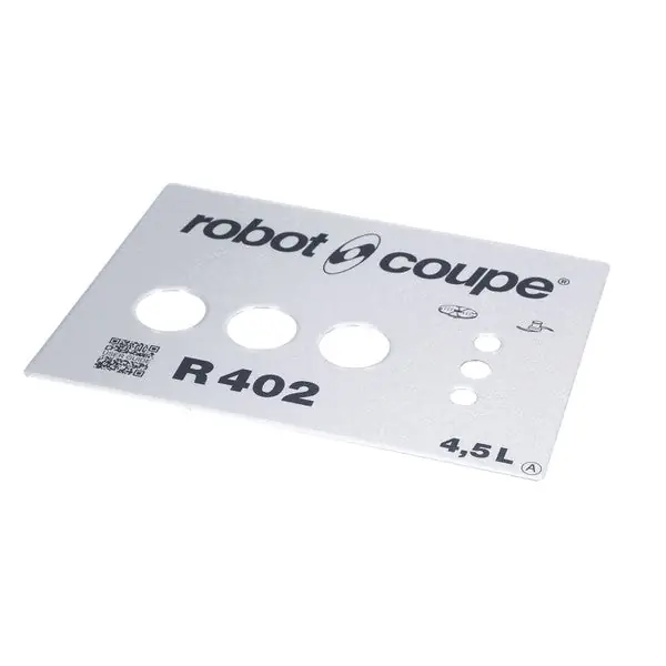 Front Plate R402A US Replacement 39985 for Robot Coupe