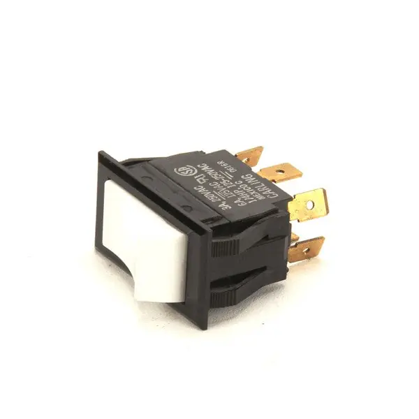 Rocker Switch DPDT W/BK 1.75 X 1.65 Replacement PP10094 for Pitco
