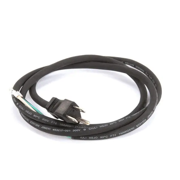 CORD ASSEMBLY POWER 16/3 5-15P Replacement 20630.0005 for Bunn