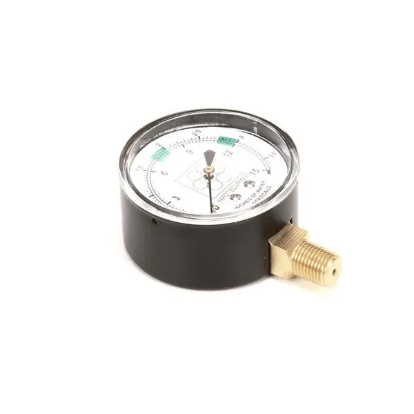Pressure Gauge 0-15 In.W.C 2-1/2 In Replacement 4459 for Hardt
