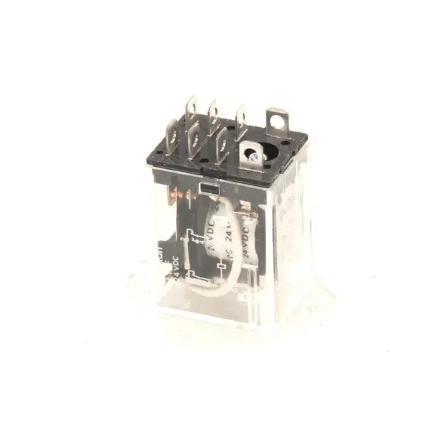 Relay W/MTG Tab 24VDC DPDT Replacement PP11068 for Pitco