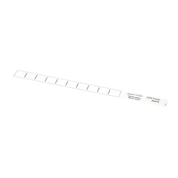 Menu Card Blank 77249 Replacement for Henny Penny