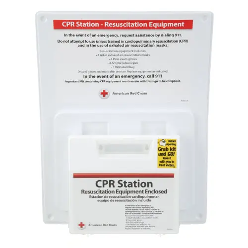 CPR Station Bilingual for Mavrik Replacement FAO9145RC