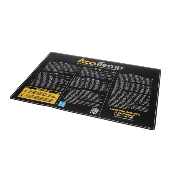 Overlay Operation Instructions Replacement AT1L-3658-1 for Accutemp