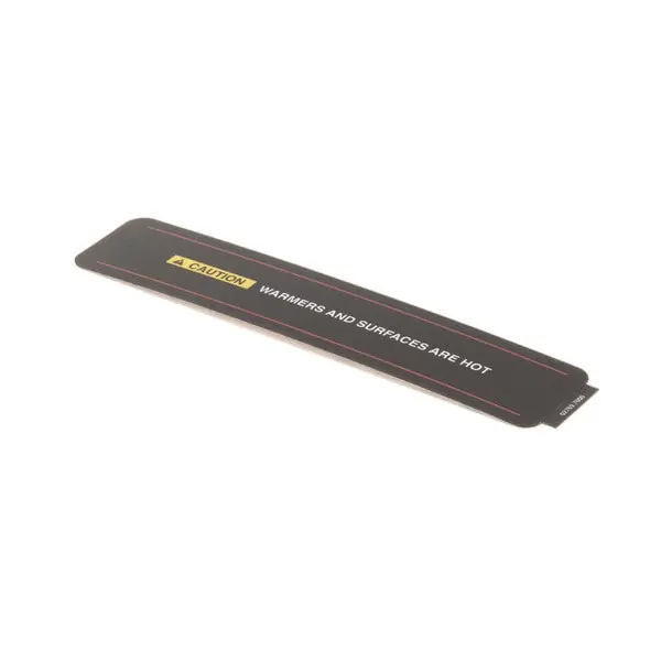 Decal Caution Hot Surface Replacement 02769.0000 for Bunn