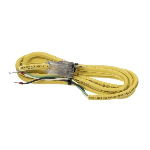POWER CORD YELLOW Replacement 38172822000 for Bizerba