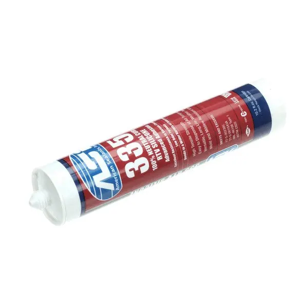 MISC 335 Adhesive Silicone Black Replacement 20-69739 for Structural Concepts