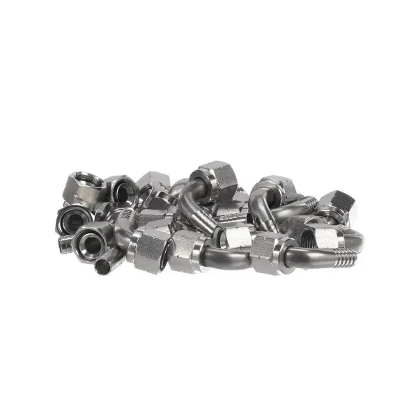 SS Elbow 3/8 Barb X 3/8 FFL SW Replacement 1000434-BP25 for Lancer Juice Machines
