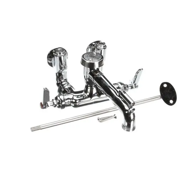 SERVICE SINK FAUCET WALL MOUNT Adjustable Replacement B-0667-POL for T&S Brass