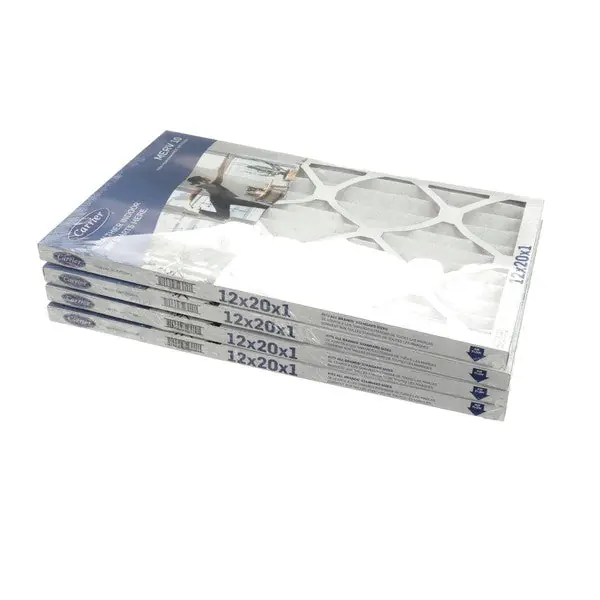 MERV 10 Filter Pack 1 inch 12 x 20 Replacement MPN for Carrier