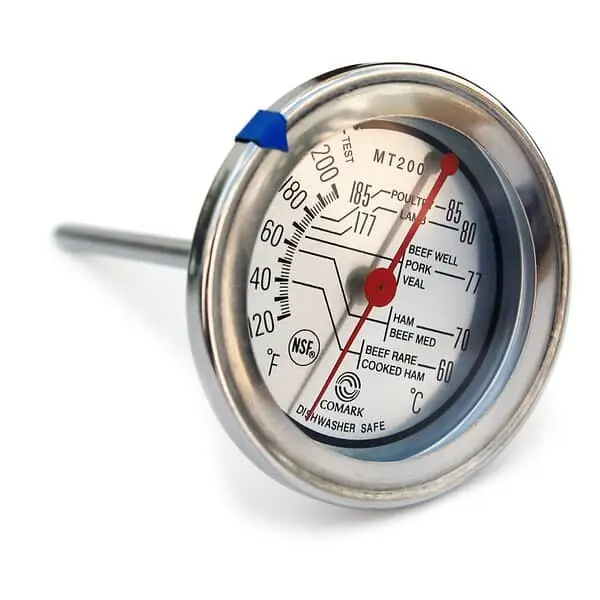 DIAL MEAT THERMOMETER 2.75 INCH REPLACEMENT MT200K FOR Comark