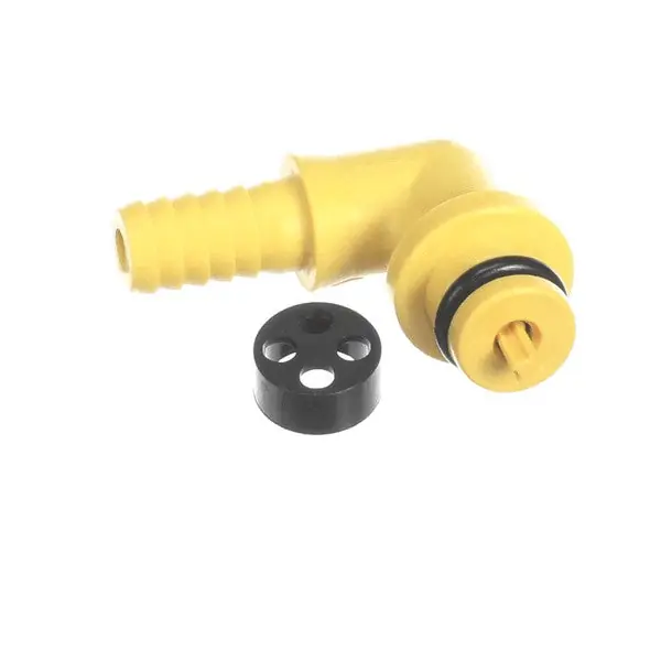 Plastic Shurflo 1/4 Barb Elbow Replacement 94-178-16 for Lancer Juice Machines