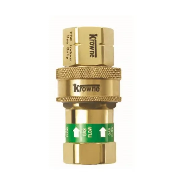 Quick Disconnect for Gas Hoses Replacement QD100 for Krowne