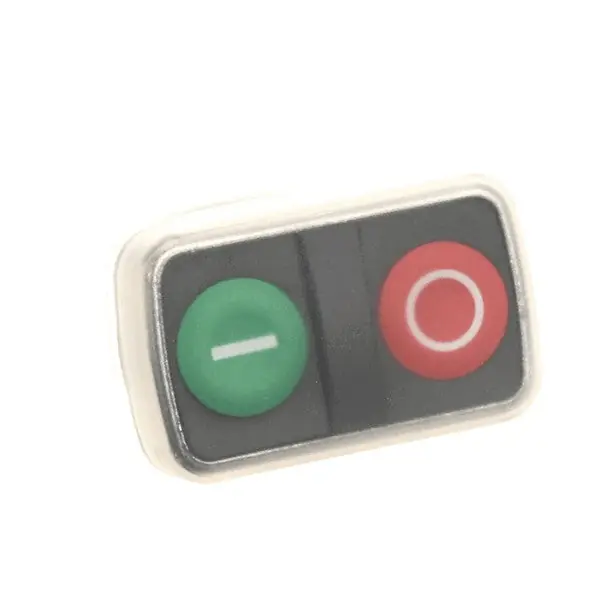 Push Button Red Green with Rubber Cover Replacement 51362 for Rondo