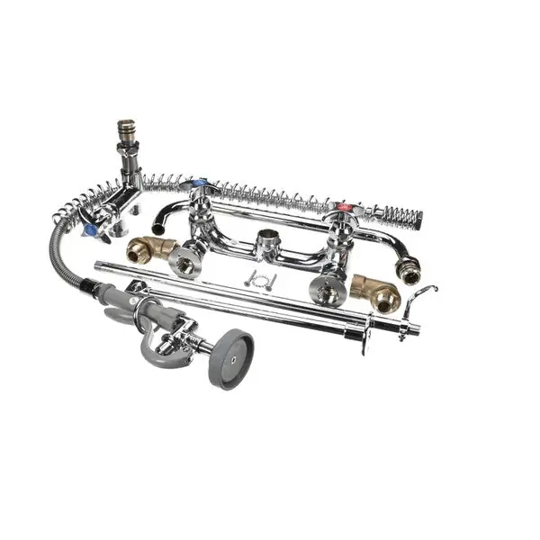 BIG-FLO Pre-Rinse Unit 8 Wall Mount Replacement B-0279 for T&S Brass