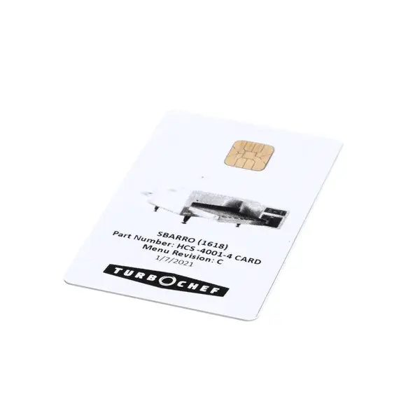 MENU HHC 1618 for Turbochef Replacement HCS-4001-4