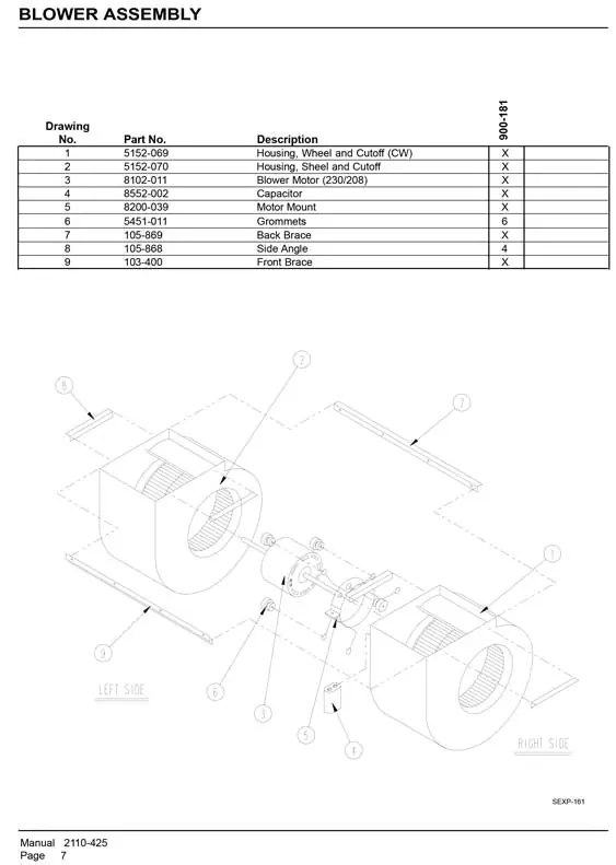 Bard 105-869 Angle-Back Brace