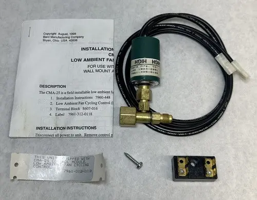 Bard 8607-016 Terminal Block 240V 2-Term