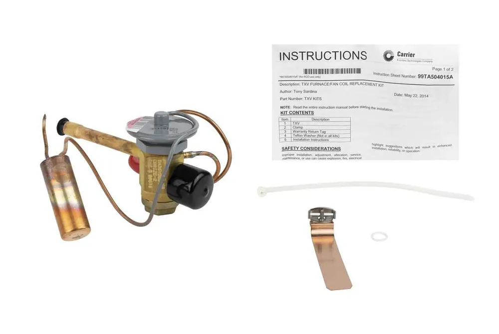 Carrier 338985-754 Replacement TXV Kit