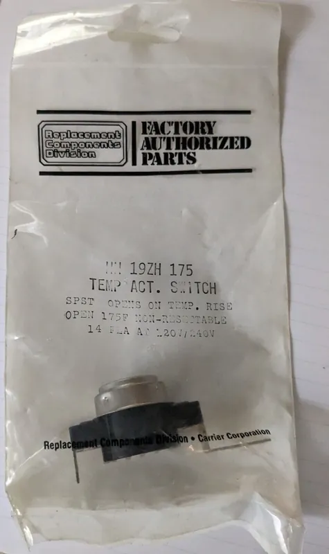 Carrier HH12HC009 Sw Temp Act