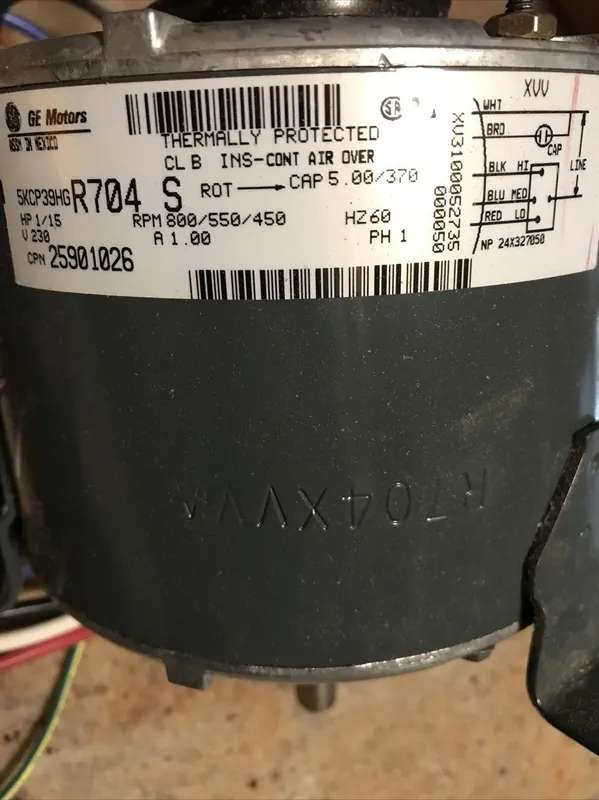 CARRIER 25901026 Motor