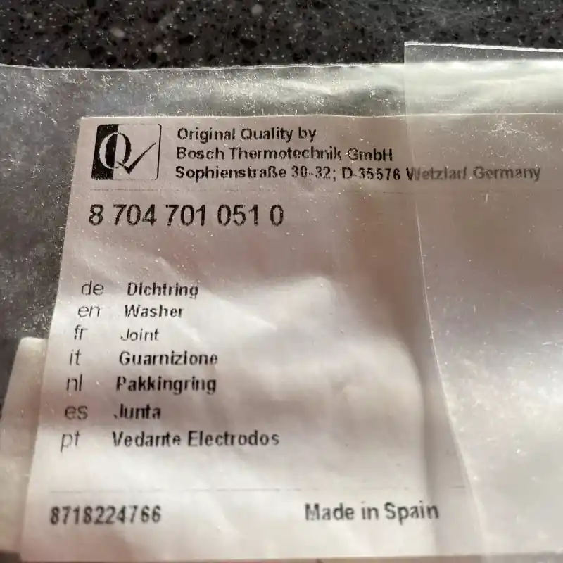 Bosch 87047010510 Washer PG38