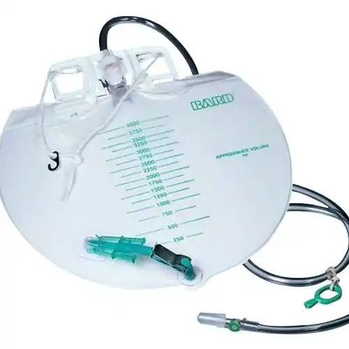 BARD S514-076-1 Bile Bag with T-Tube Adaptor