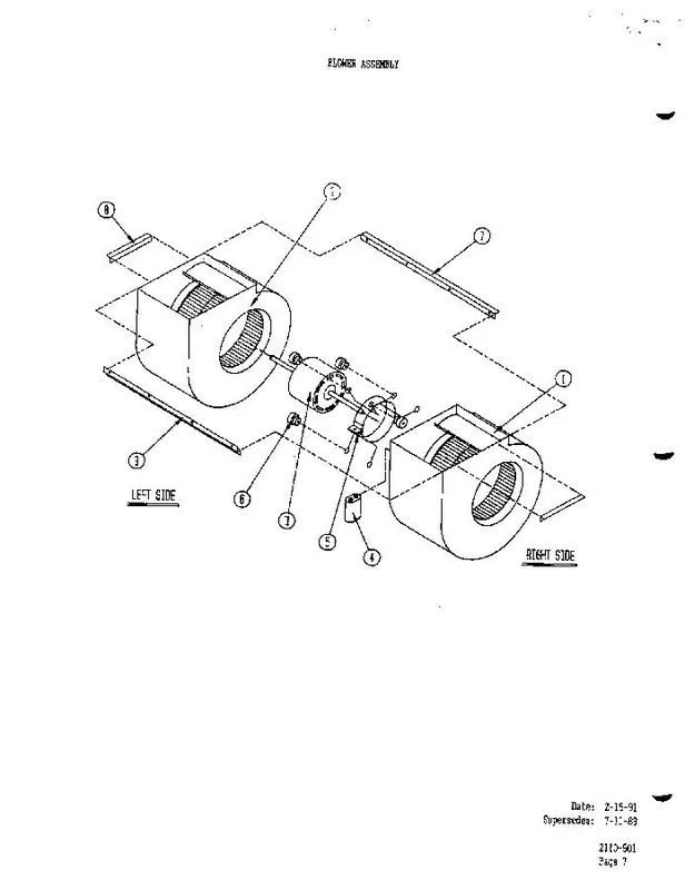BARD 121-089 Blower Part/Water Pan Weld As
