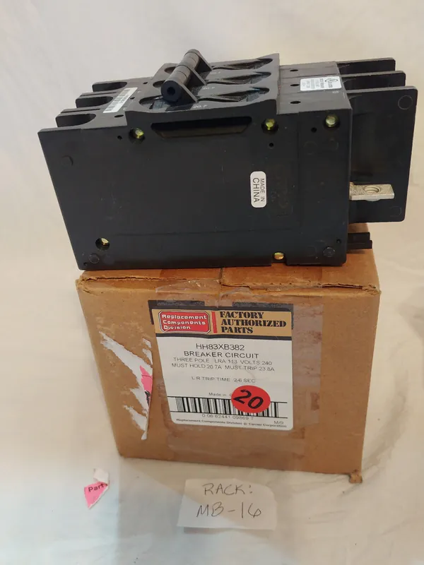CARRIER HH83XB382 Breaker Circuit