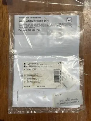 Bosch 87190021760 Gas Conversion Kit