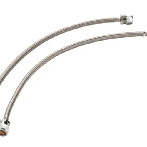 Krowne 21-195L Stainless Steel Line For Deck Mount Fauc