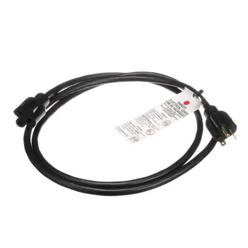 Nu-Vu 6WH0040P Cord Set,6ft Long,20 Amp,125v