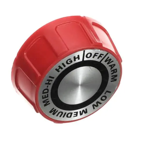 Lang SJ9-70701-04-2 Knob Assembly Inf Control Red