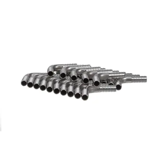Lancer 1000423-BP25 SS Elbow 1/4 Barb X 1/4 Barb 2 Pack of 25