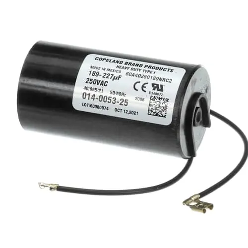 Traulsen 334-60411-17 Capacitor Start Copeland 014-0053-25 189