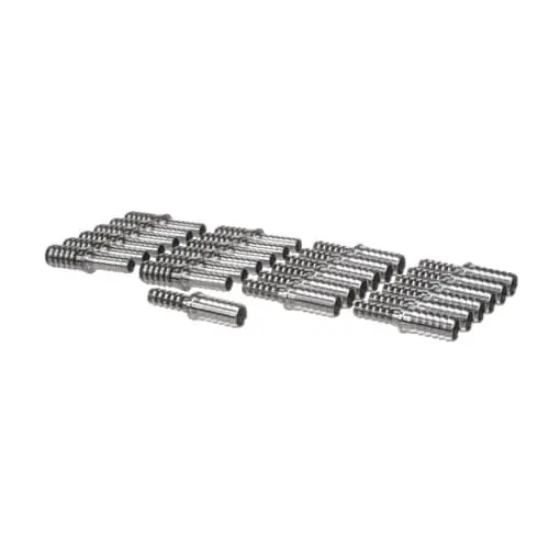 Lancer 1000594-BP25 Splicer Stainless Steel 1/4 Barb X 3/8 Barb