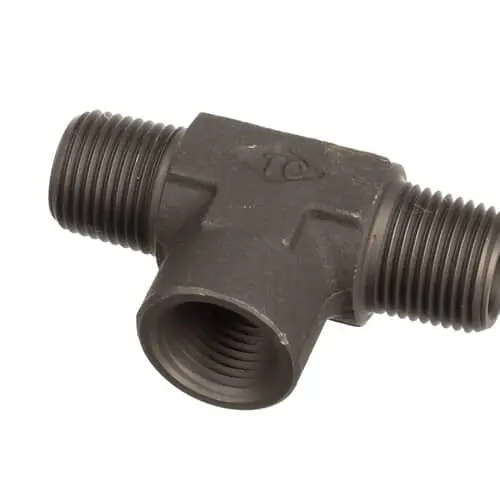 Pitco 60137601 Tee, Steel 1/2 M X M X F