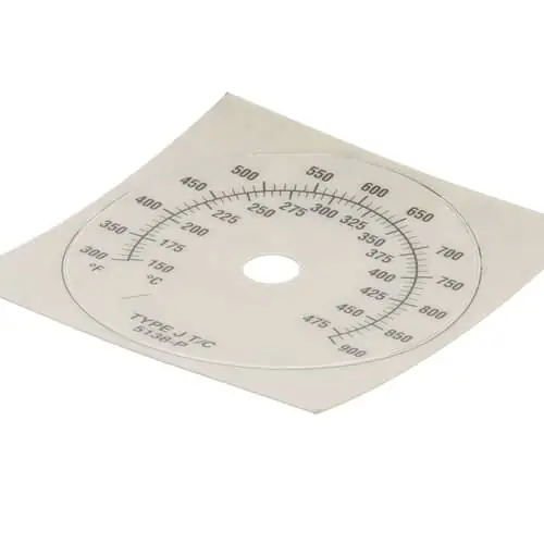 Nieco 5138-P Sticker Round Dial For Atc (3