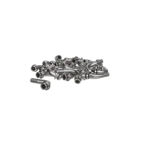 Lancer 1002309-BP25 Ss Shurflo 3/8 Barb Elbow Syru Pack of 25