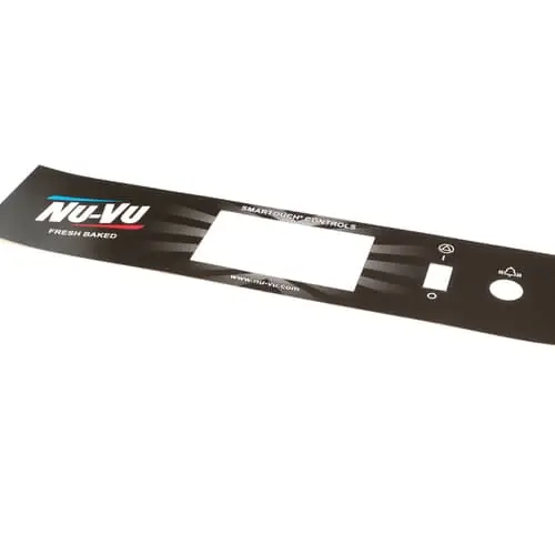 Nu-Vu 52-0391-A Overlay, Control NVT-3/9