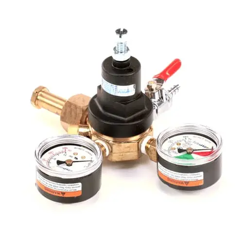 Lancer T5741PMHPBK-01 Tank Mount Co2 Reg,1/4 Barb Sh