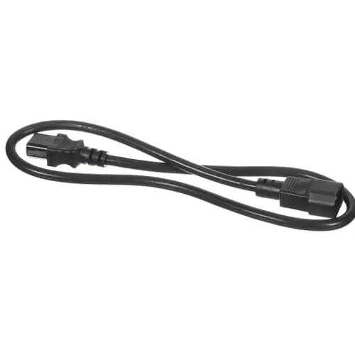 Star 2E-60128403 Cord,m-f Jumper Iec-320x3 4In