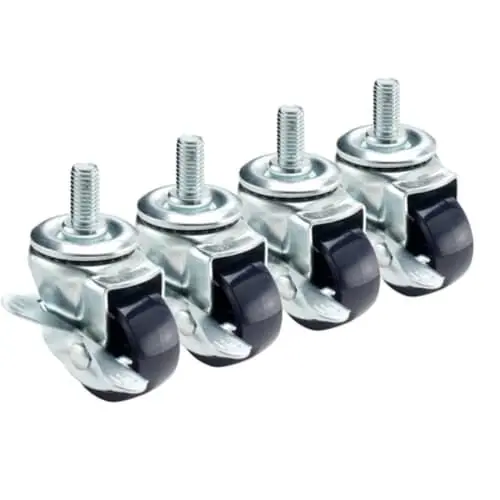 Krowne 28-139S Low Profile Threaded Stem Caster Swivel